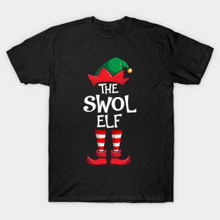 Swol Elf Matching Family Christmas T-Shirt